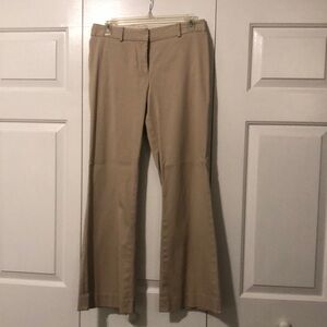 Kenneth Cole NY tan size 6 pants flare